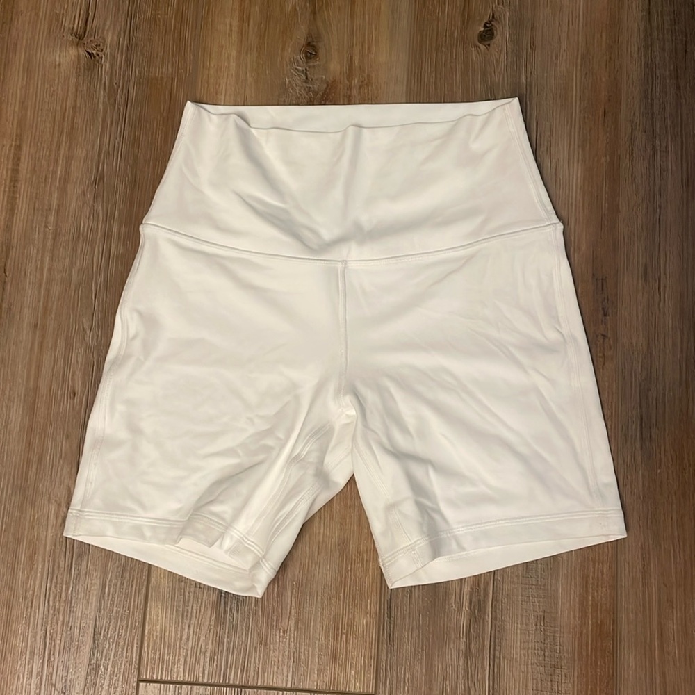 lululemon athletica High Waist Shorts in White